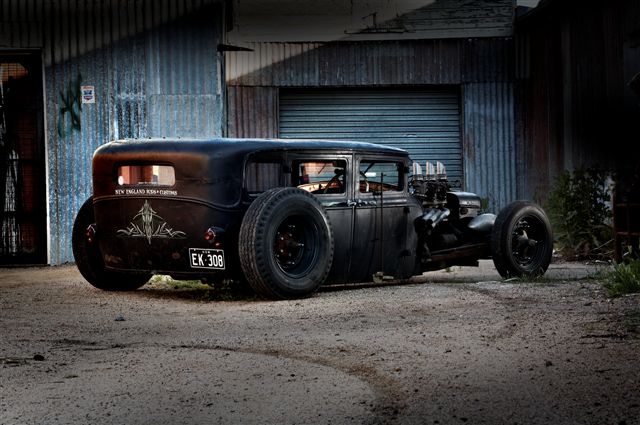 Monster garage ford hot rod